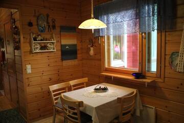 Фото номера Коттедж с 1 спальней Дома для отпуска Puolukkamaan Pirtit Cottages г. Lampsijärvi 16
